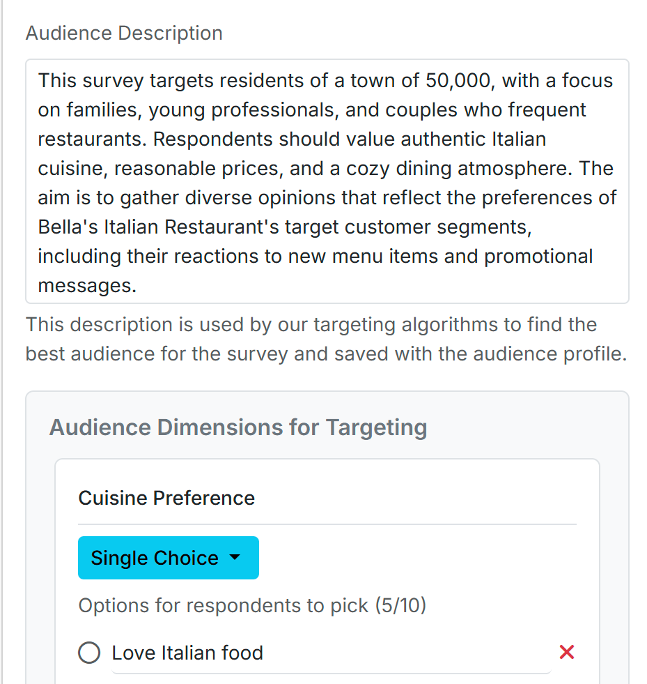 Local Customer Profile UI
